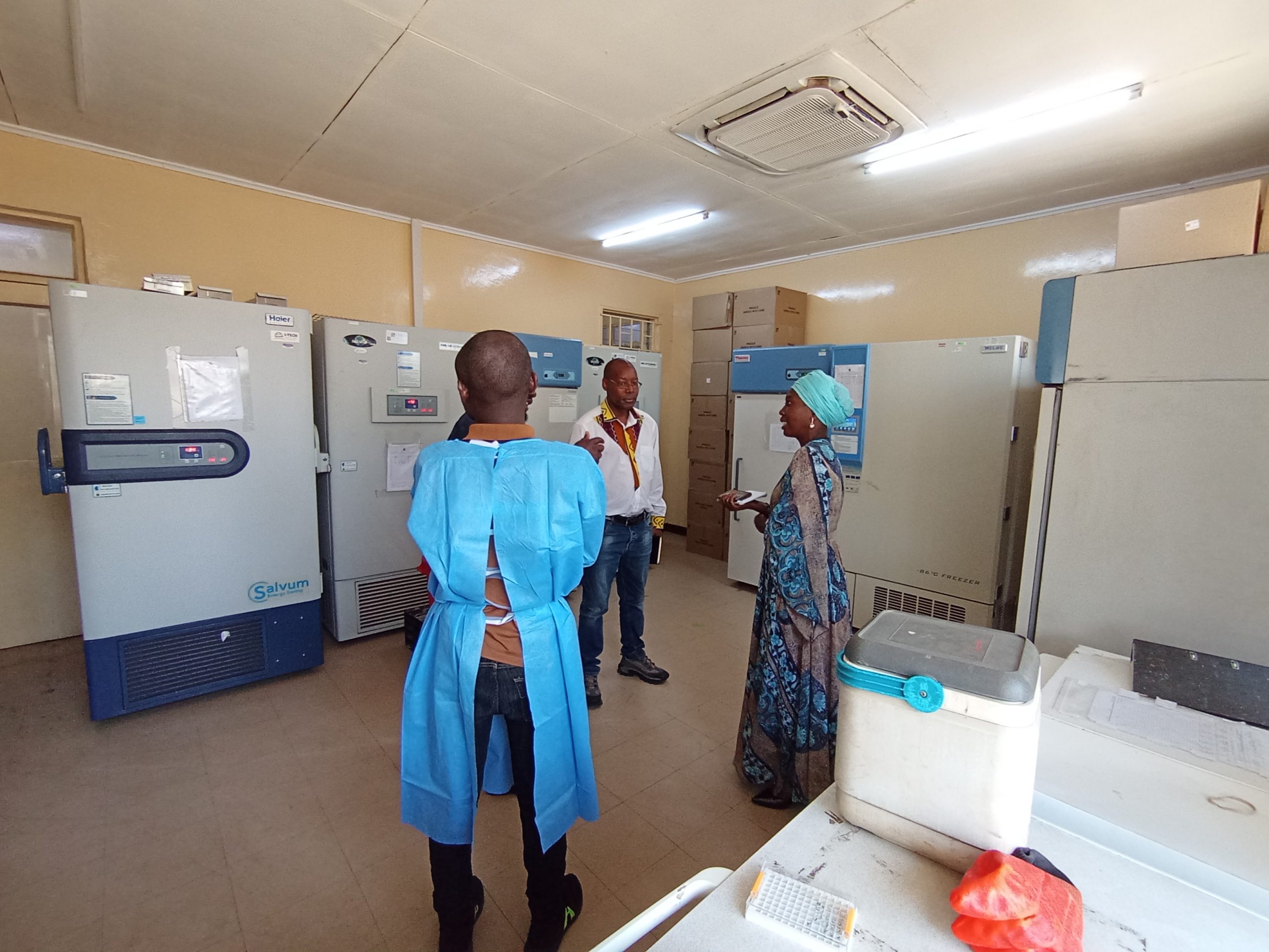 Africa CDC – Pathogen Genomics Initiative Technical Support Visit for the CholGEN Project at Public Health Institute of Malawi (PHIM) on 8 – 9 August 2024.