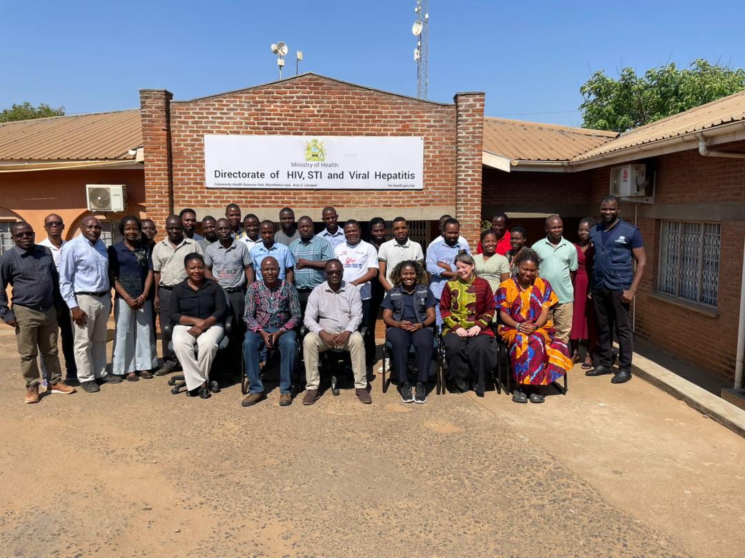 Group photo of PHIM trainers and participants