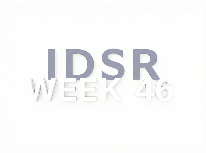 IDSR Epidemiological Bulletin – Week 46.