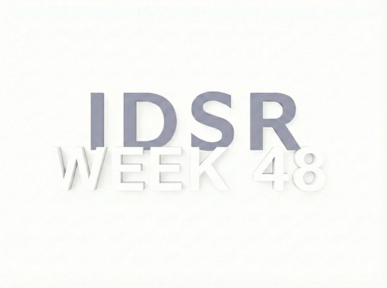 IDSR Epidemiological Bulletin – Week 48.
