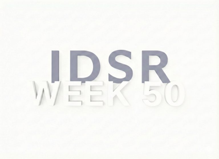 IDSR Epidemiological Bulletin – Week 50.