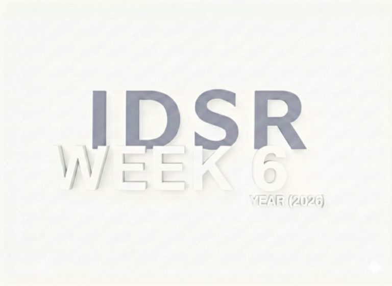 IDSR Epidemiological Bulletin – Week 6.