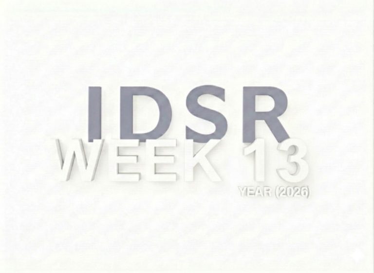 IDSR Epidemiological Bulletin – Week 13.