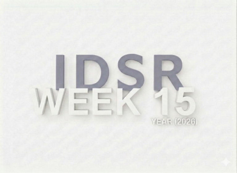 IDSR Epidemiological Bulletin – Week 15.