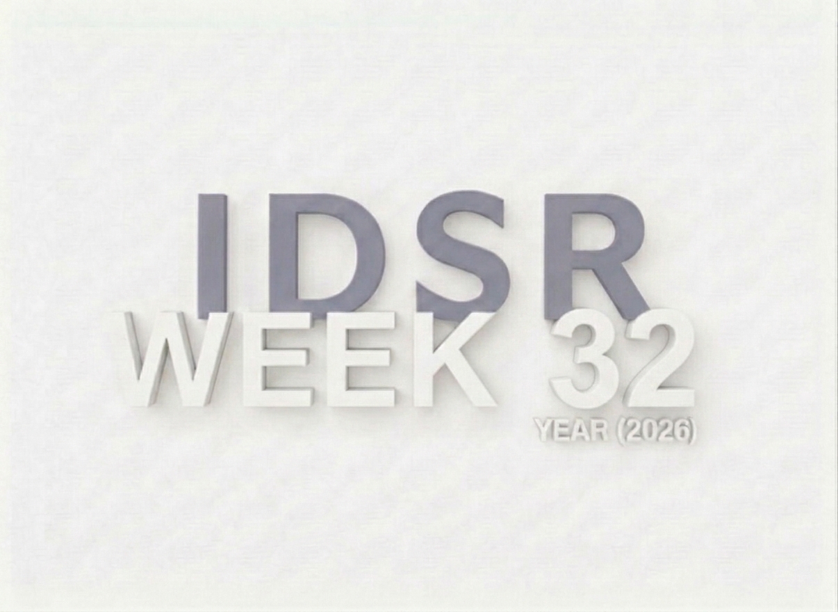IDSR Epidemiological Bulletin – Week 32.