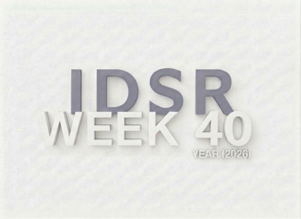 IDSR Epidemiological Bulletin – Week 40.