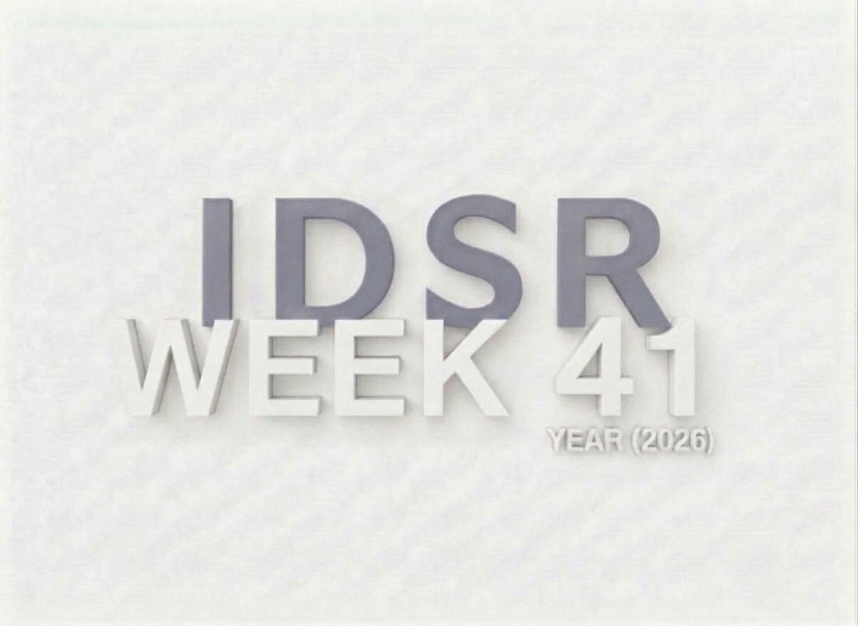 IDSR Epidemiological Bulletin – Week 41.